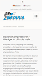 Mobile Screenshot of bavaria-kompressoren.com
